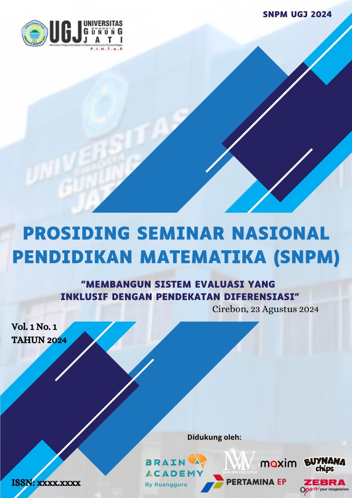 					Lihat Vol 1 No 1 (2024): Prosiding Seminar Nasional Pendidikan Matematika (SNPM)
				